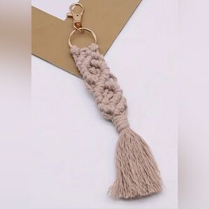 Hand woven Keychain Pendant in Tuape